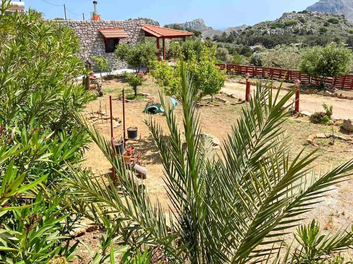 Rhodes Traditional Cottage With Private Garden Archangelos  Exterior foto